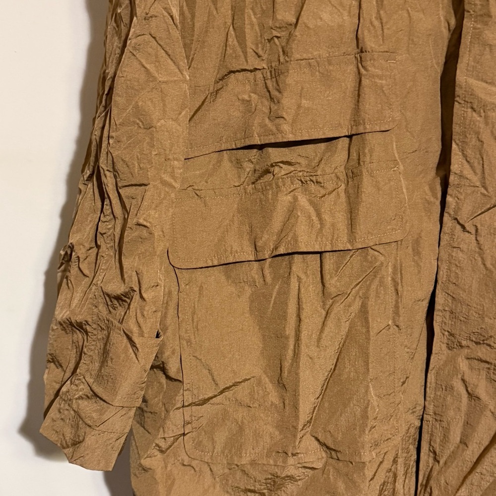 Zara camel khaki technical parka - Picture 5 of 8
